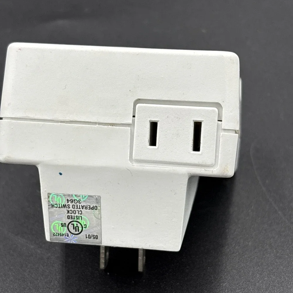 Timermatic Set-N-Go  Timer  Electric‎ Outlet Random Timer White Model T25